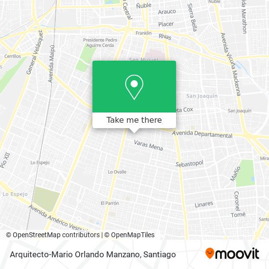 Mapa de Arquitecto-Mario Orlando Manzano