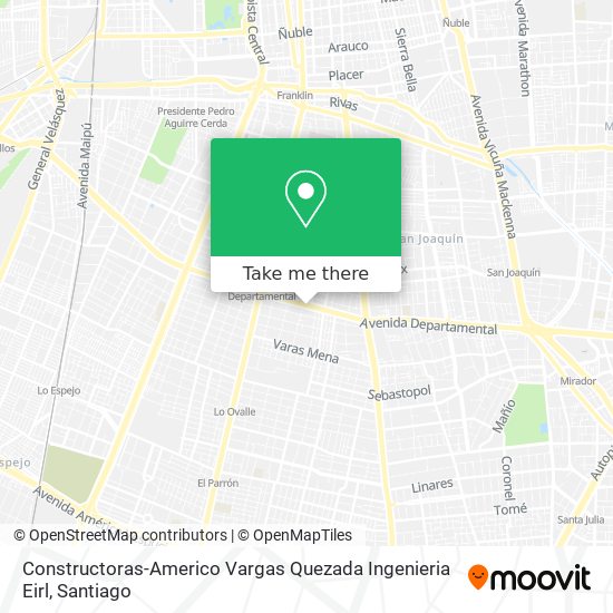 Mapa de Constructoras-Americo Vargas Quezada Ingenieria Eirl