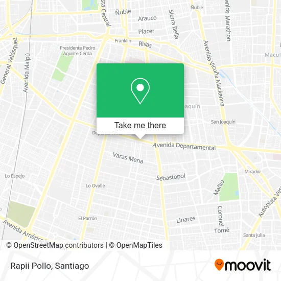 Rapii Pollo map