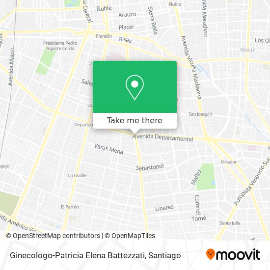 Ginecologo-Patricia Elena Battezzati map