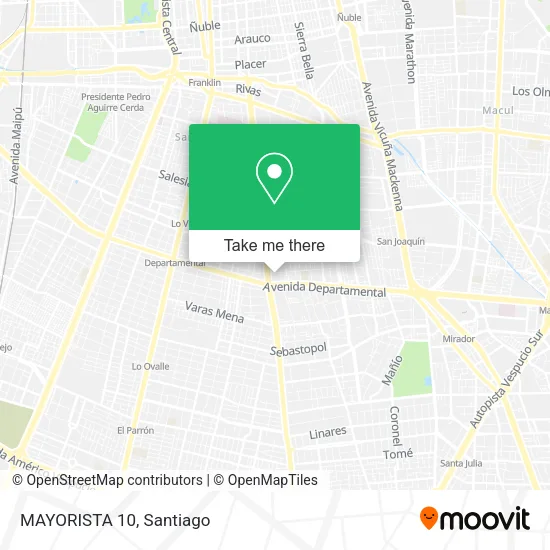 MAYORISTA 10 map