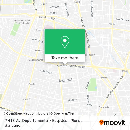 PH18-Av. Departamental / Esq. Juan Planas map