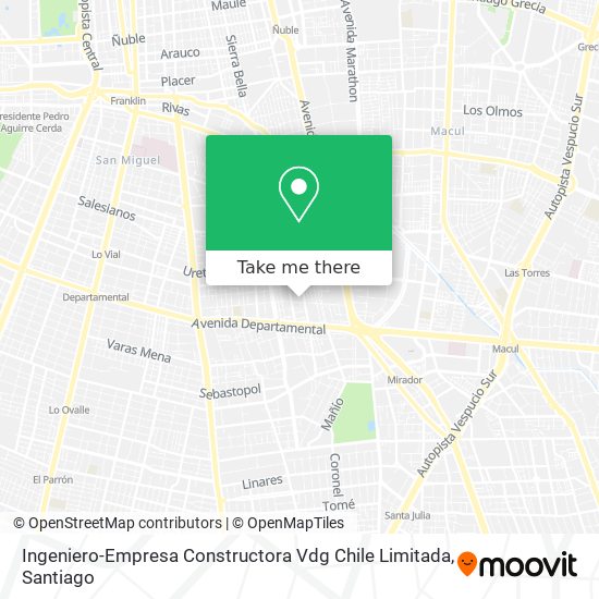 Ingeniero-Empresa Constructora Vdg Chile Limitada map