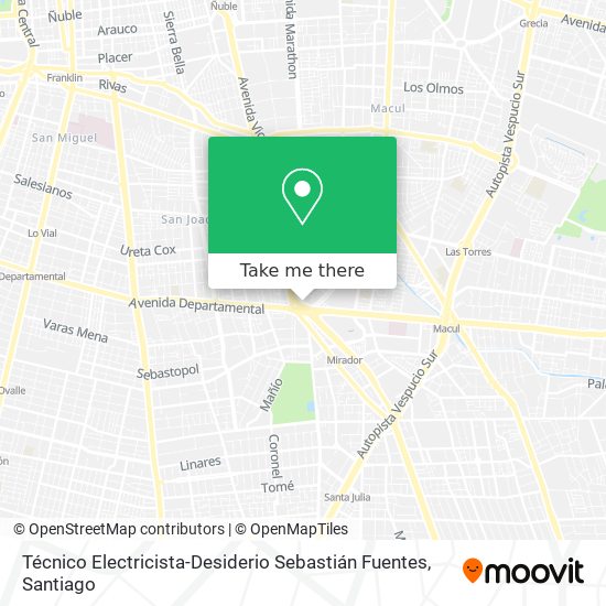 Técnico Electricista-Desiderio Sebastián Fuentes map