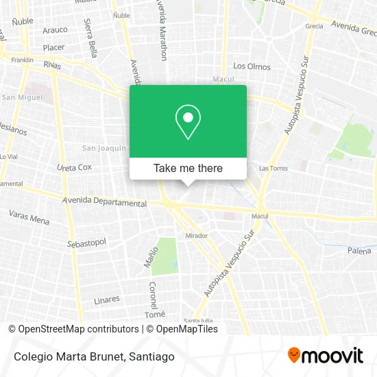 Colegio Marta Brunet map