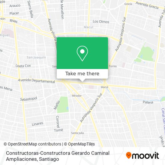 Constructoras-Constructora Gerardo Caminal Ampliaciones map