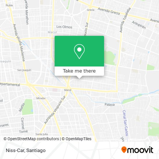Mapa de Niss-Car