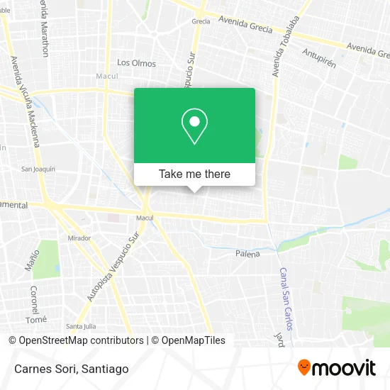 Carnes Sori map