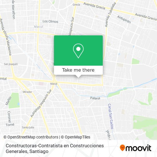 Constructoras-Contratista en Construcciones Generales map