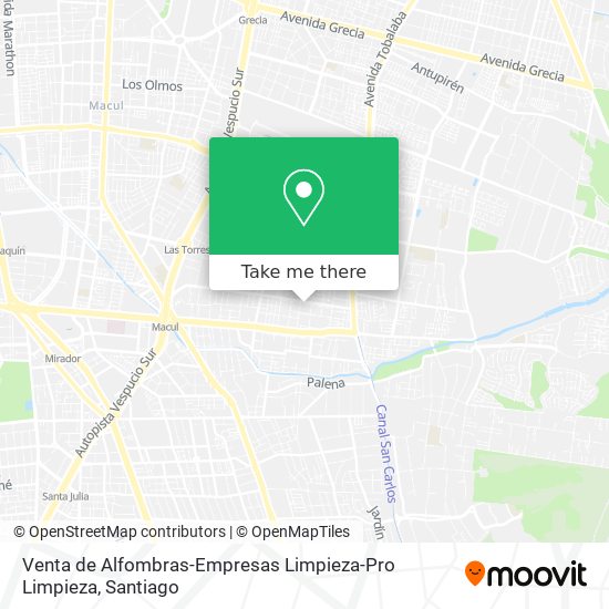 Venta de Alfombras-Empresas Limpieza-Pro Limpieza map