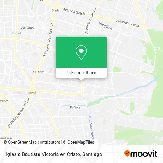 Iglesia Bautista Victoria en Cristo map