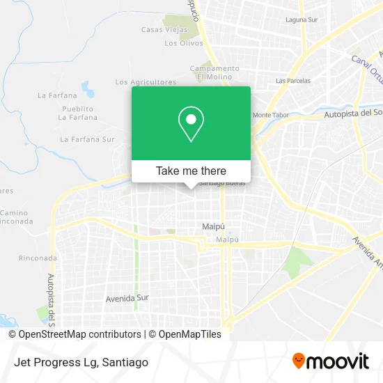 Jet Progress Lg map