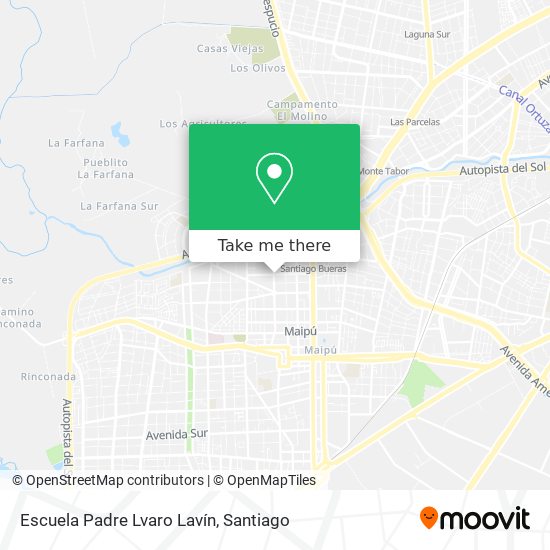 Escuela Padre Lvaro Lavín map