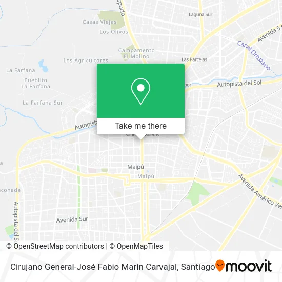 Mapa de Cirujano General-José Fabio Marín Carvajal