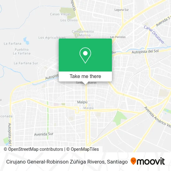 Cirujano General-Robinson Zúñiga Riveros map