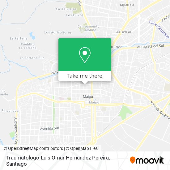 Traumatologo-Luis Omar Hernández Pereira map