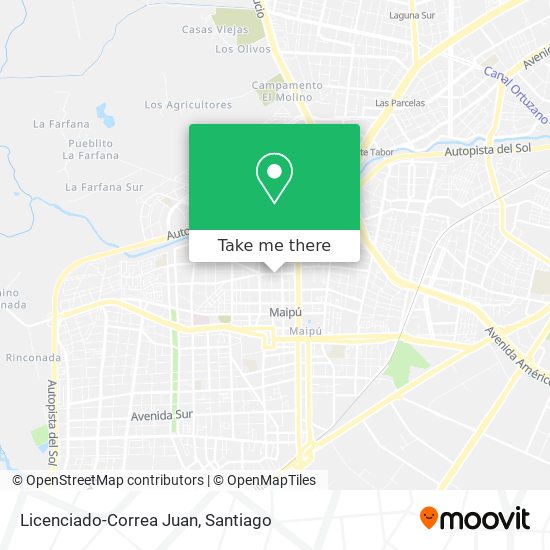 Licenciado-Correa Juan map