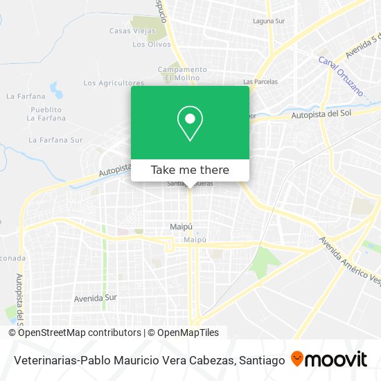 Veterinarias-Pablo Mauricio Vera Cabezas map