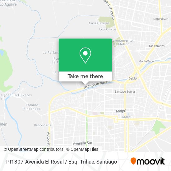 PI1807-Avenida El Rosal / Esq. Trihue map