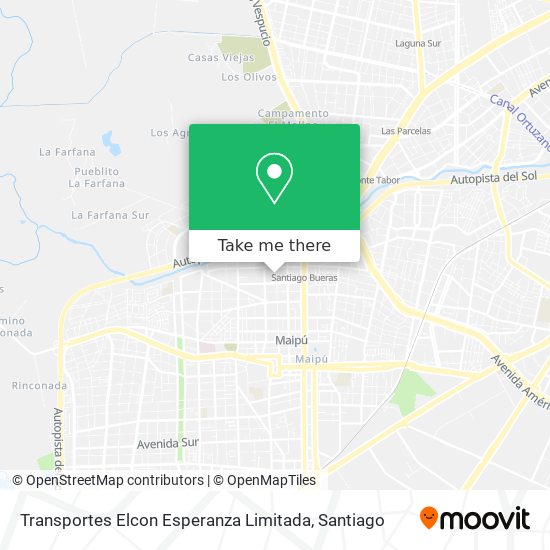 Transportes Elcon Esperanza Limitada map