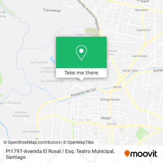 PI1797-Avenida El Rosal / Esq. Teatro Municipal map