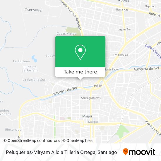 Peluquerias-Miryam Alicia Tilleria Ortega map