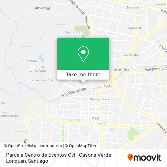 Parcela Centro de Eventos Cvl - Casona Verde Lonquen map