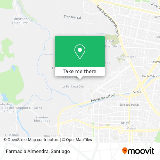 Farmacia Almendra map