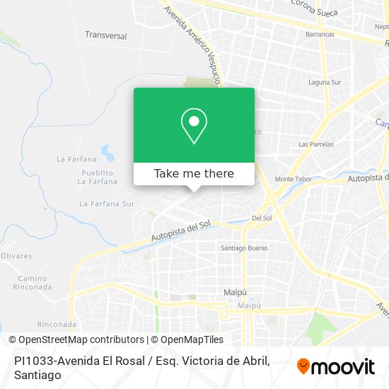 Mapa de PI1033-Avenida El Rosal / Esq. Victoria de Abril