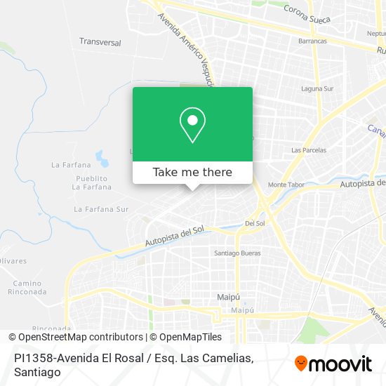 Mapa de PI1358-Avenida El Rosal / Esq. Las Camelias