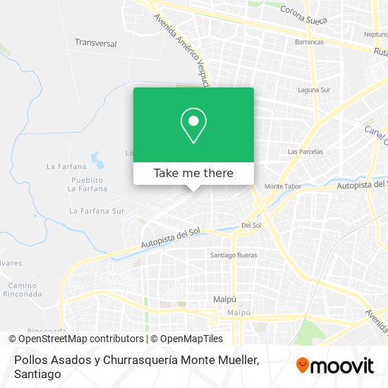 Pollos Asados y Churrasquería Monte Mueller map