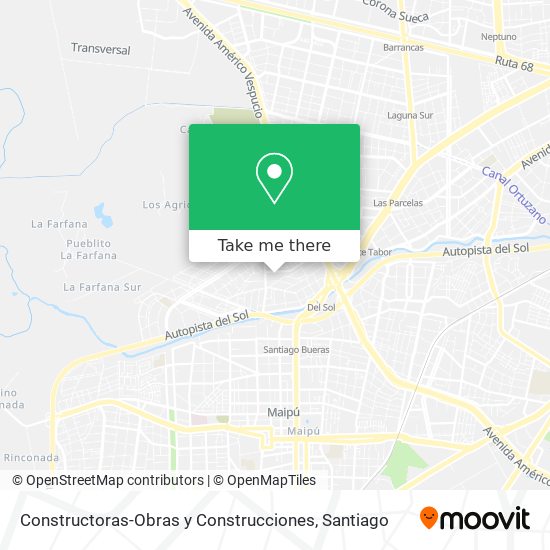 Constructoras-Obras y Construcciones map