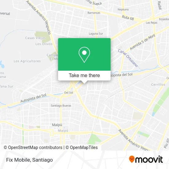 Fix Mobile map
