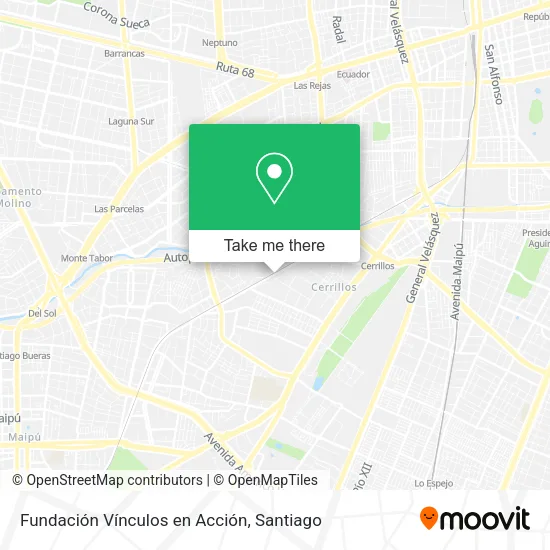 Fundación Vínculos en Acción map