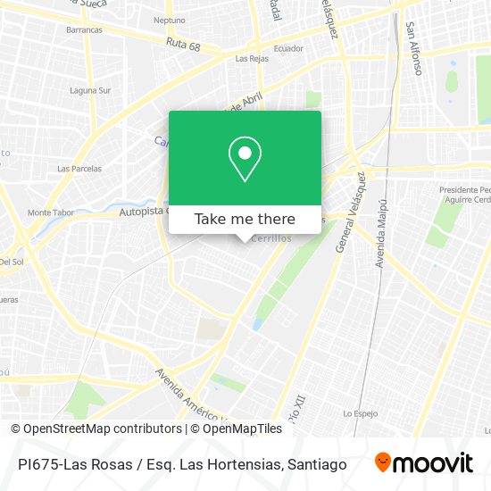 PI675-Las Rosas / Esq. Las Hortensias map