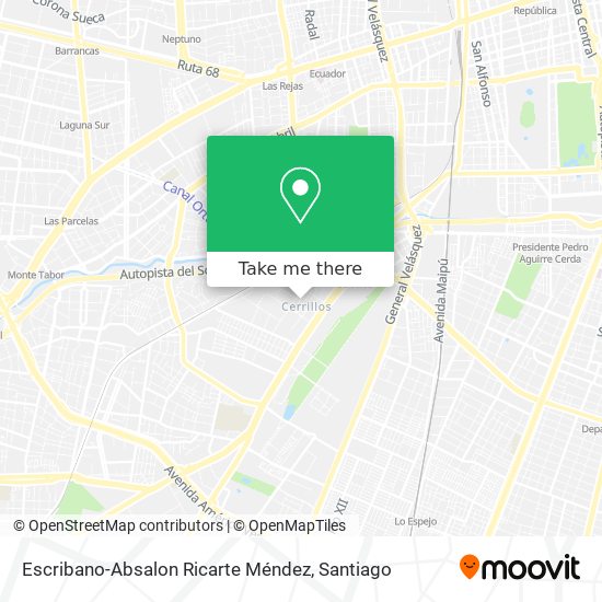 Mapa de Escribano-Absalon Ricarte Méndez