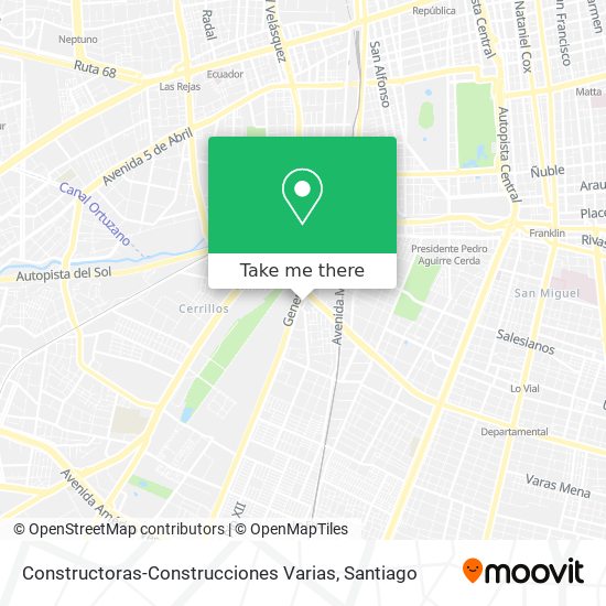 Mapa de Constructoras-Construcciones Varias