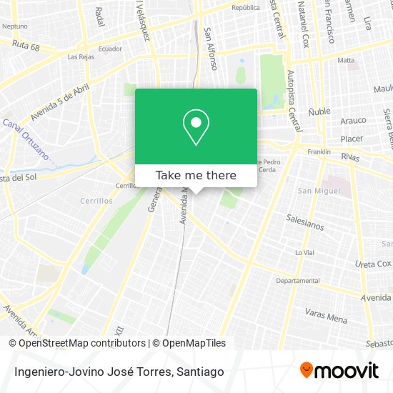 Ingeniero-Jovino José Torres map