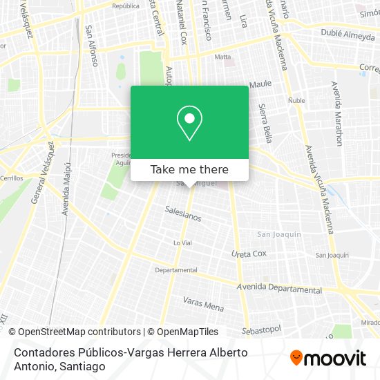 Mapa de Contadores Públicos-Vargas Herrera Alberto Antonio