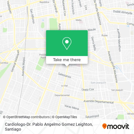 Cardiologo-Dr. Pablo Angelmo Gomez Leighton map