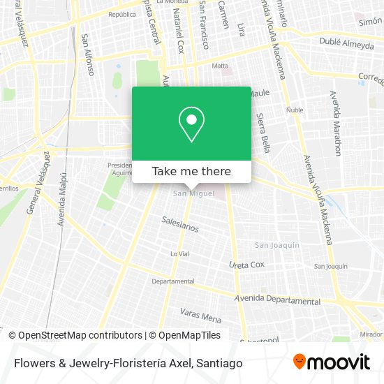 Flowers & Jewelry-Floristería Axel map