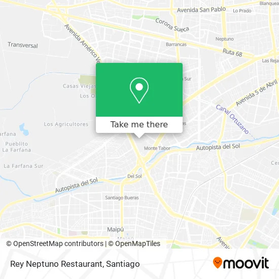 Rey Neptuno Restaurant map