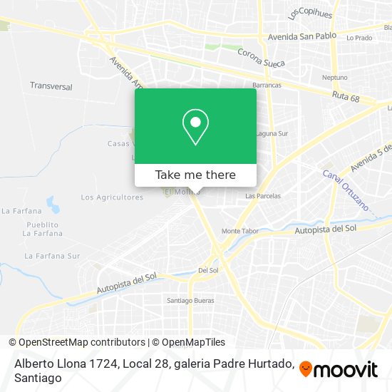 Alberto Llona 1724, Local 28, galeria Padre Hurtado map