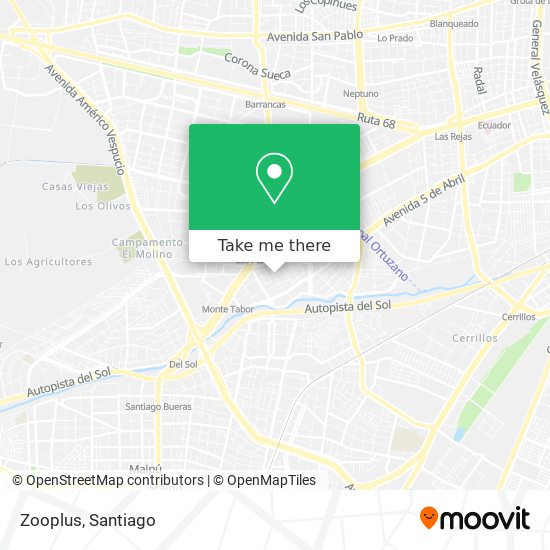 Zooplus map