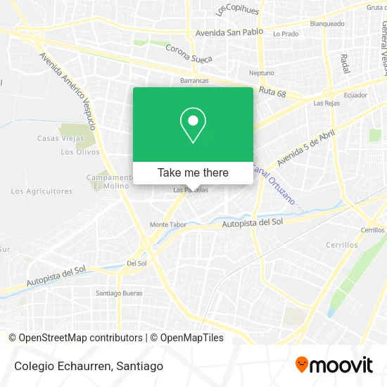Colegio Echaurren map