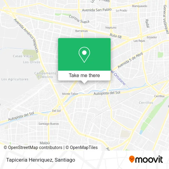 Tapiceria Henriquez map