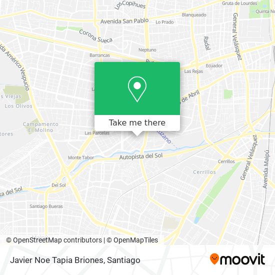 Mapa de Javier Noe Tapia Briones