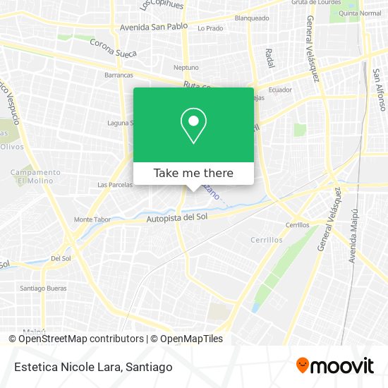Mapa de Estetica Nicole Lara