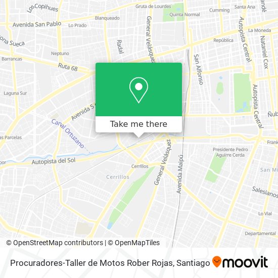 Procuradores-Taller de Motos Rober Rojas map