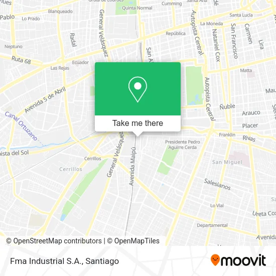 Fma Industrial S.A. map